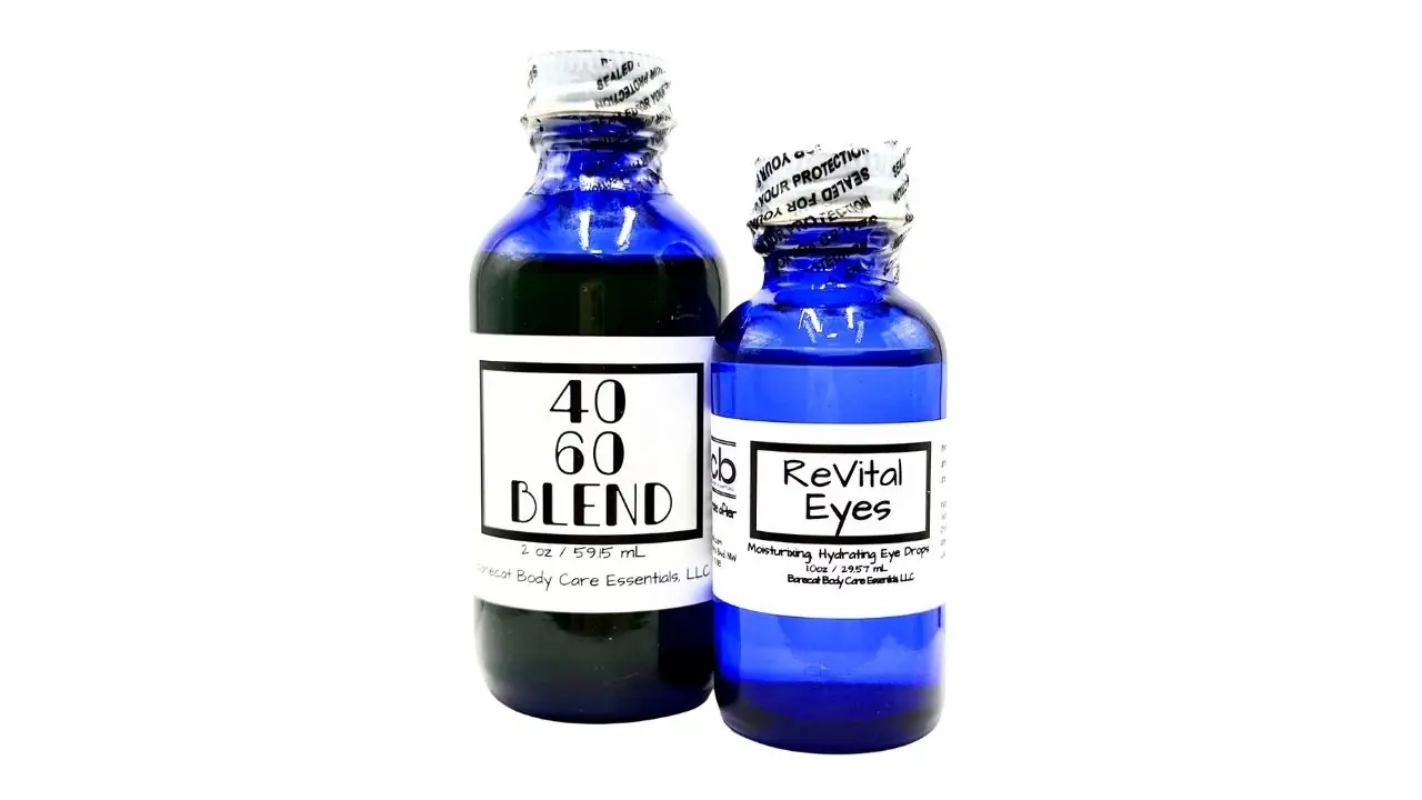 4060 DMSO & Organic Castor Oil Blend Glass Dropper Eye & Skin Health