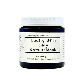 Lucky Skin Clay Scrub – Bentonite Clay & Peppermint Oil