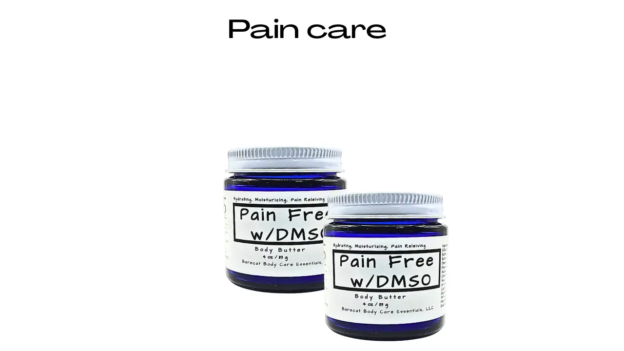 Pain Relieving Body Butter w/ DMSO (Pair / 2) 4oz – Natural Topical Relief