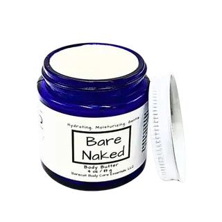 Bare Naked Body Butter 4oz – Fragrance-Free Natural Moisturizer