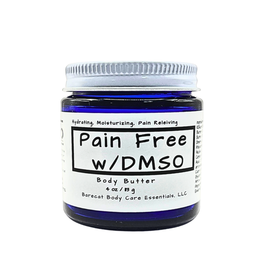Pain Relieving Body Butter w/ DMSO (Pair / 2) 4oz – Natural Topical Relief